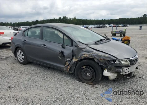 2012 Honda Civic Lx z USA, uszkodzony, nr VIN 2HGFB2F51CH327446